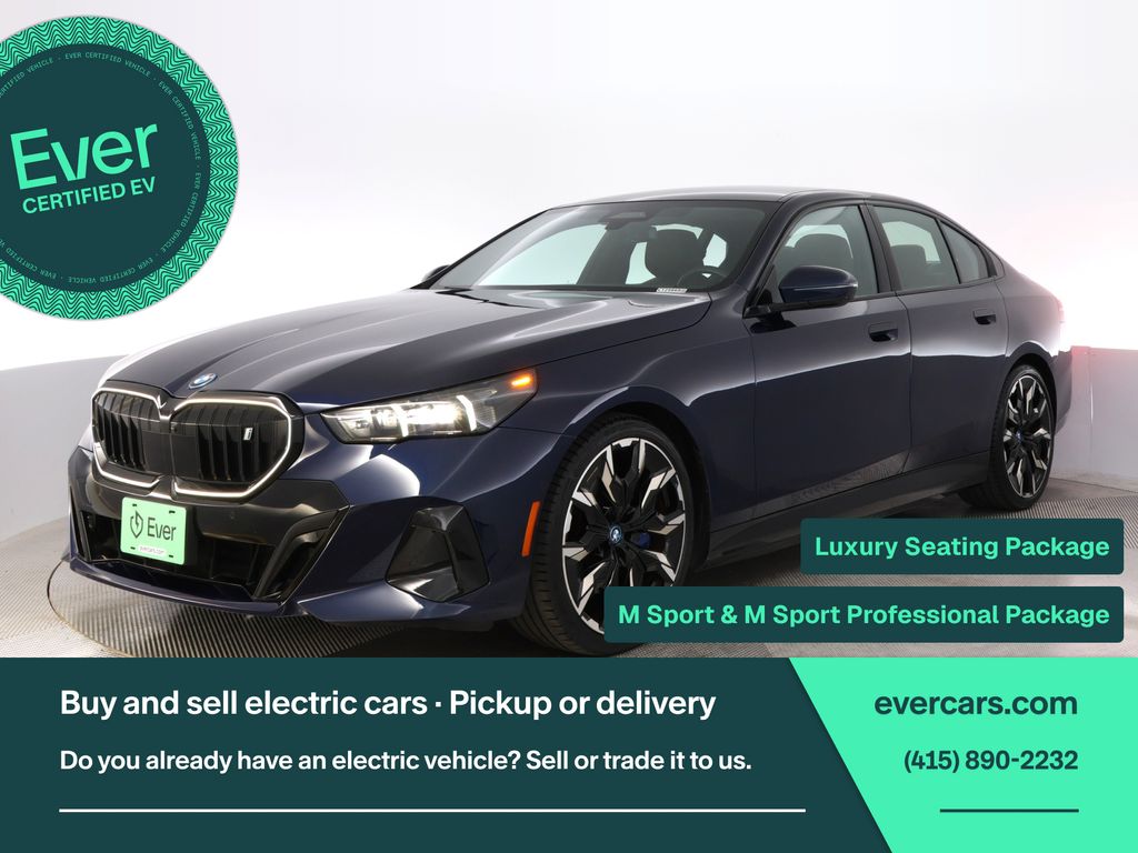 Tanzanite Blue II Metallic 2025 BMW i5 Sedan Rear-Wheel Drive Automatic
