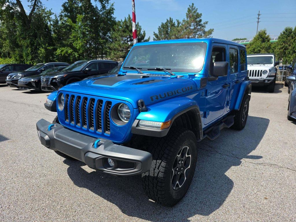 Blue Pearl 2022 Jeep Wrangler 4xe SUV / Crossover Four-Wheel Drive 8-Speed Automatic