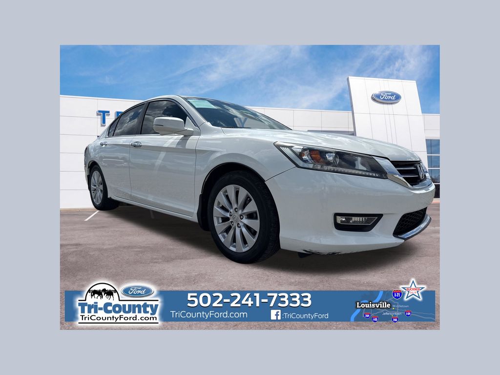 White Orchid Pearl 2013 Honda Accord Sedan Front-Wheel Drive Continuously Variable Transmission