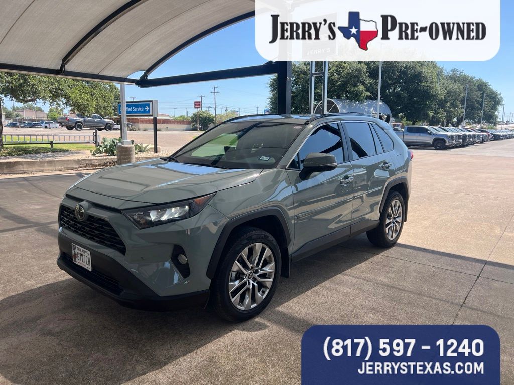 Lunar Rock 2021 Toyota RAV4 SUV / Crossover Front-Wheel Drive 8-Speed Automatic
