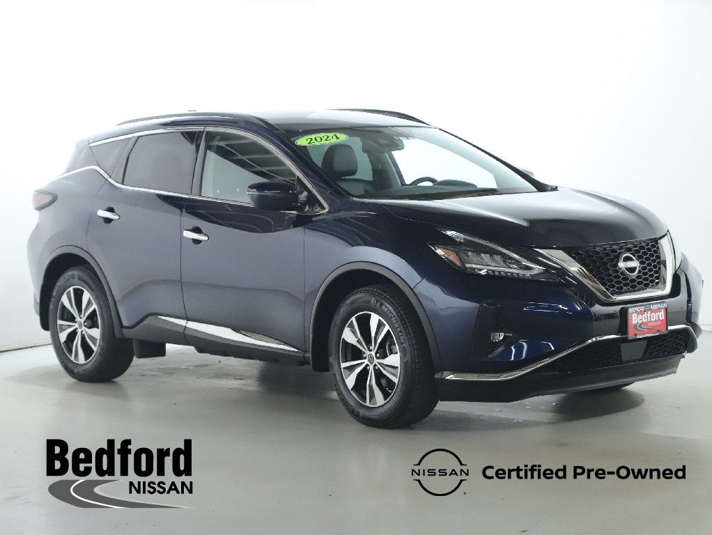 Deep Ocean Blue 2024 Nissan Murano SUV / Crossover All-Wheel Drive Continuously Variable Transmission