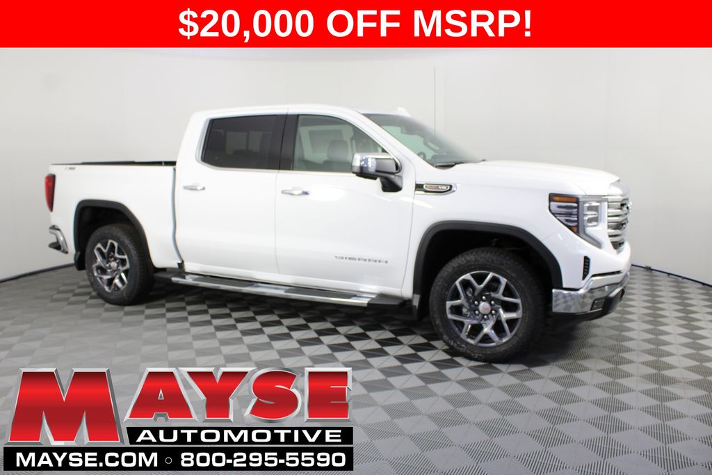 Summit White 2026 GMC Sierra 1500 Pickup Truck Four-Wheel Drive Automatic