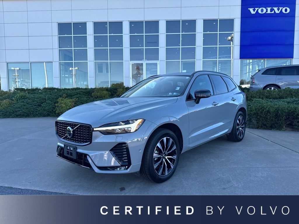 Gray (Vapour Grey Metallic) 2025 Volvo XC60 SUV / Crossover All-Wheel Drive Automatic