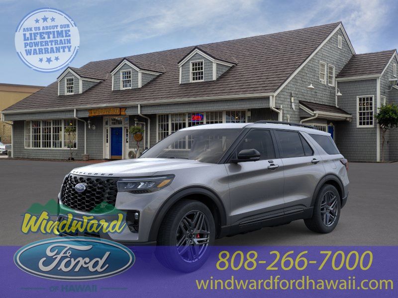 Gray Metallic 2026 Ford Explorer ST AWD SUV / Crossover All-Wheel Drive Automatic