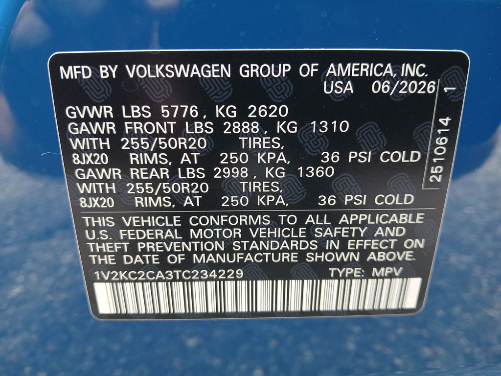New 2026 Blue Volkswagen SE w/Technology image 29