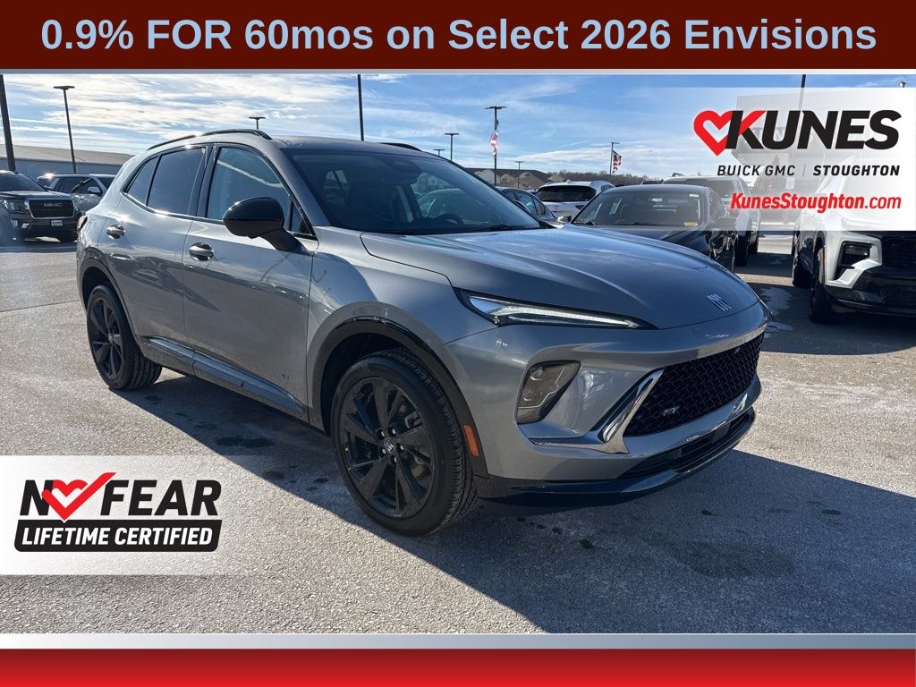 Moonstone Gray Metallic 2026 Buick Envision Sport Touring AWD SUV / Crossover All-Wheel Drive 9-Speed Automatic
