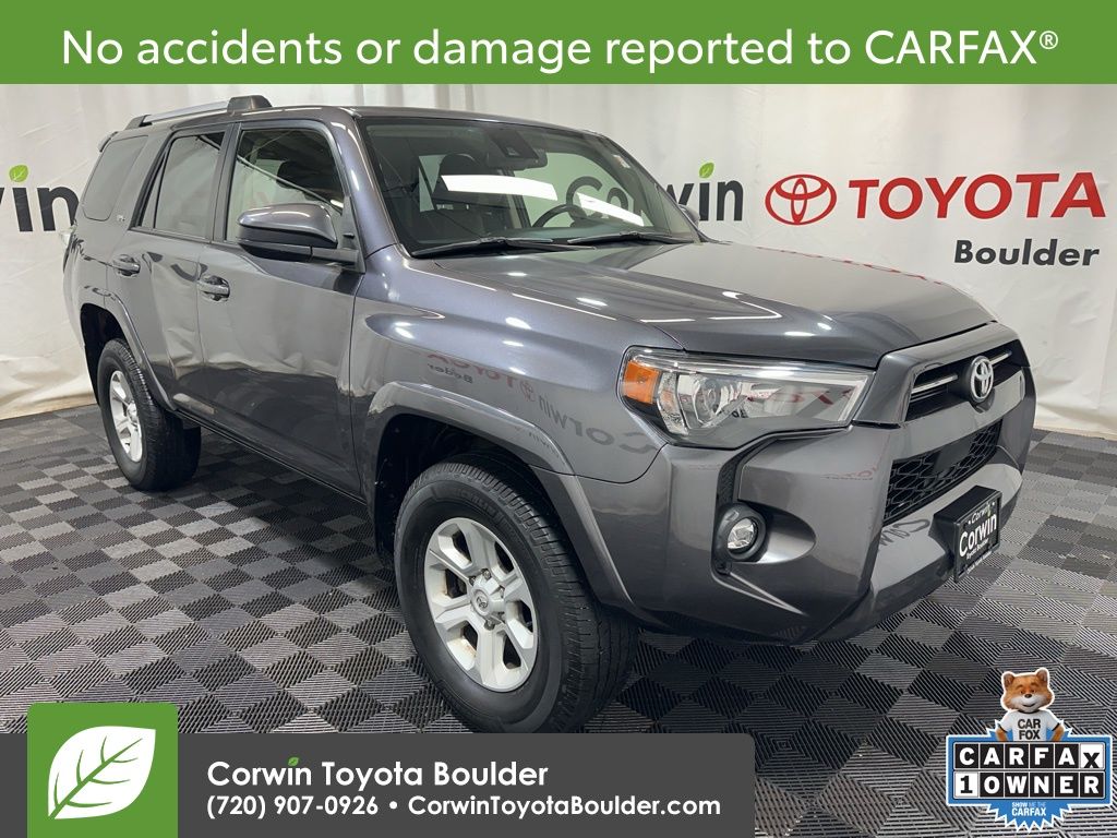 Magnetic Gray Metallic 2023 Toyota 4Runner SR5 4WD SUV / Crossover Four-Wheel Drive 5-Speed Automatic