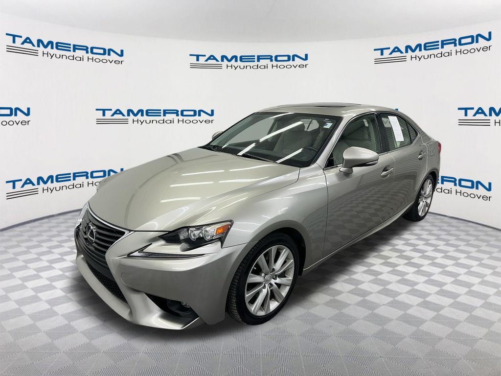 Silver 2016 Lexus IS Sedan All-Wheel Drive 6-Speed Automatic