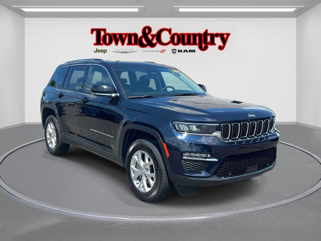 Midnight Sky 2024 Jeep Grand Cherokee SUV / Crossover Four-Wheel Drive 8-Speed Automatic