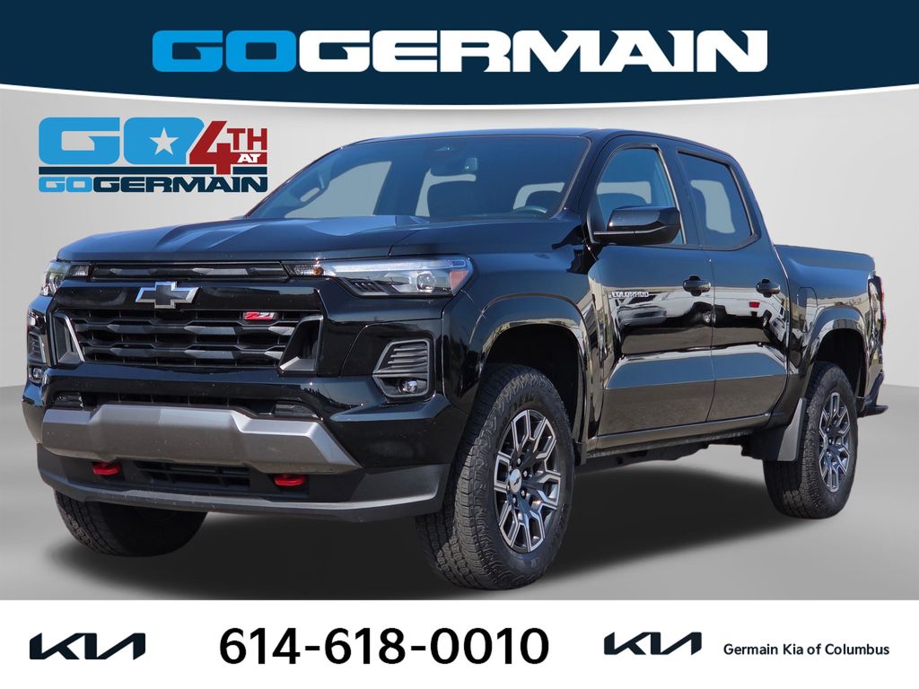Black 2023 Chevrolet Colorado Pickup Truck Four-Wheel Drive 8-Speed Automatic