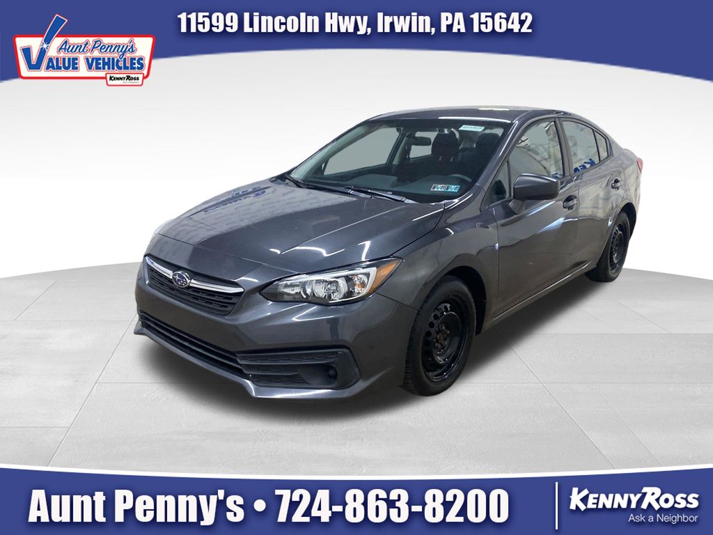 Magnetite Gray Metallic 2020 Subaru Impreza 2.0i Sedan AWD Sedan All-Wheel Drive Continuously Variable Transmission