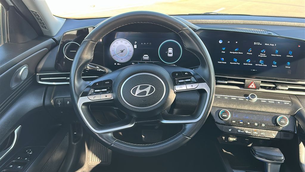 2024 Hyundai Elantra Limited White at Community Toyota