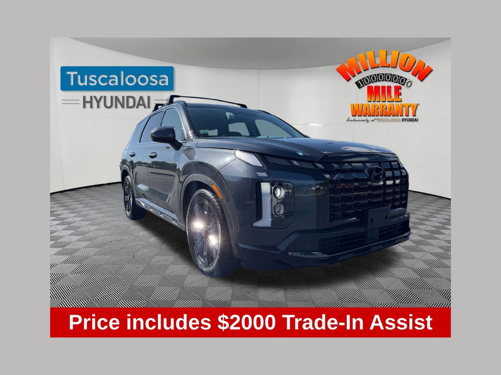 Gray (Steel Graphite) 2024 Hyundai Palisade SUV / Crossover All-Wheel Drive 8-Speed Automatic