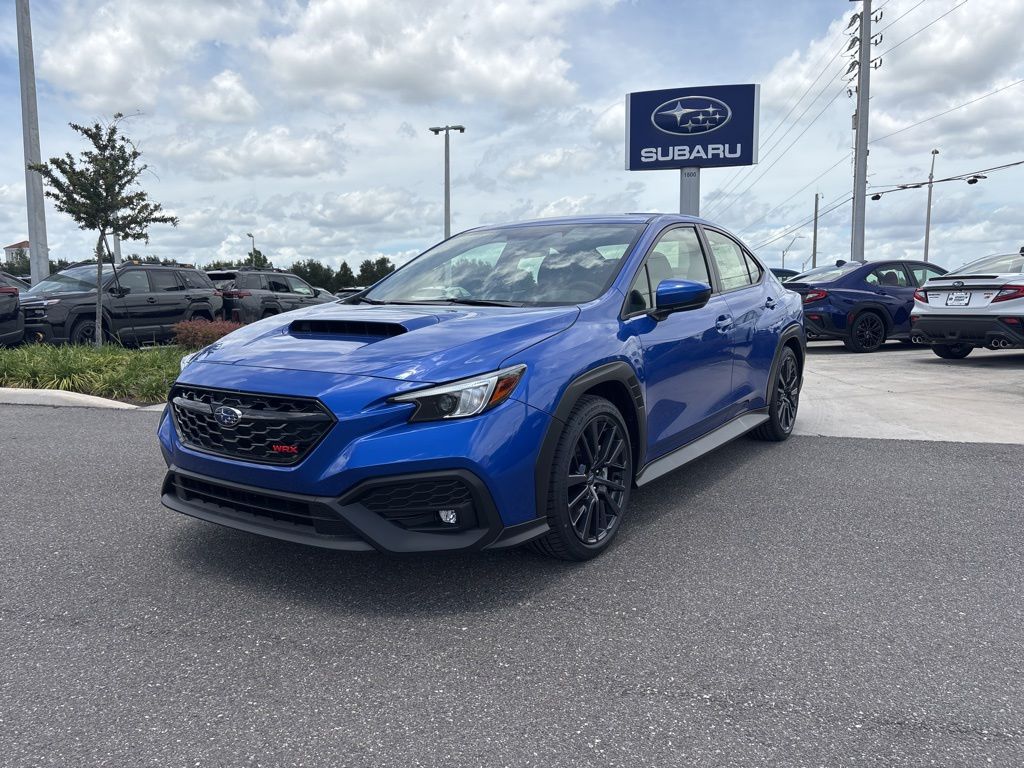 Blue 2026 Subaru WRX Premium AWD Sedan All-Wheel Drive 6-Speed Manual