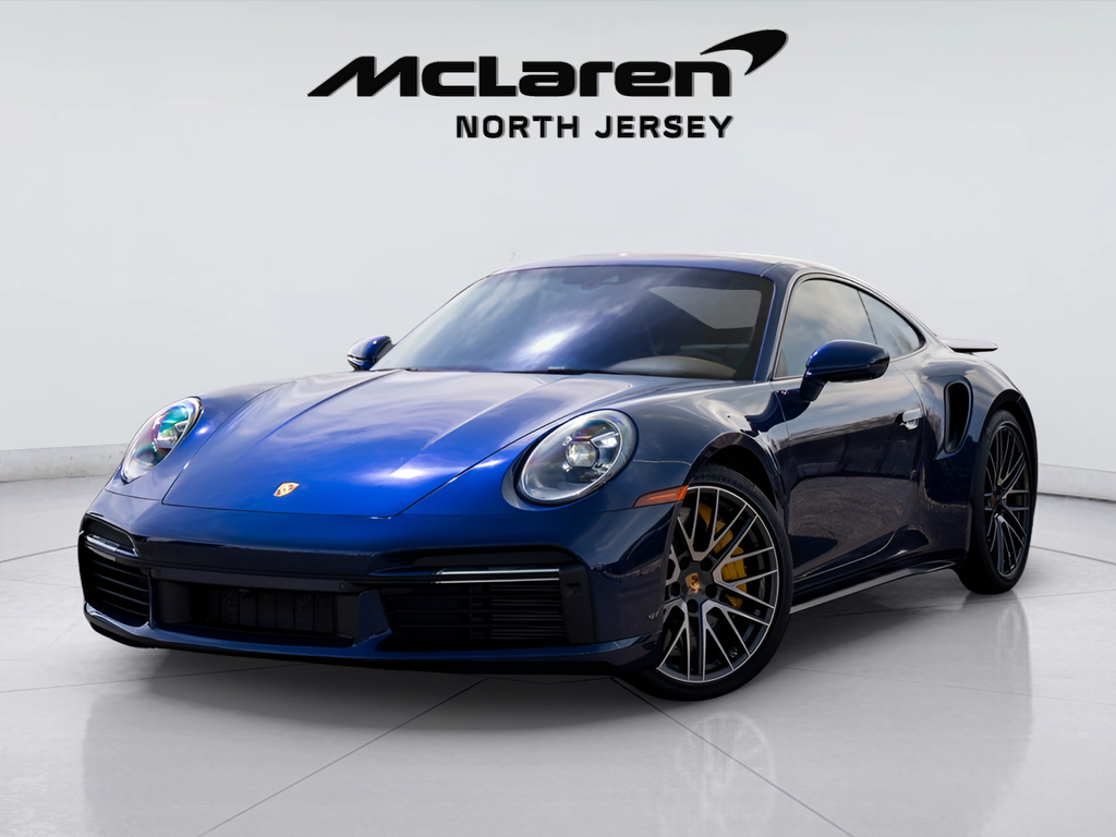 Blue 2022 Porsche 911 Turbo S Coupe AWD Coupe All-Wheel Drive 8-Speed Automatic