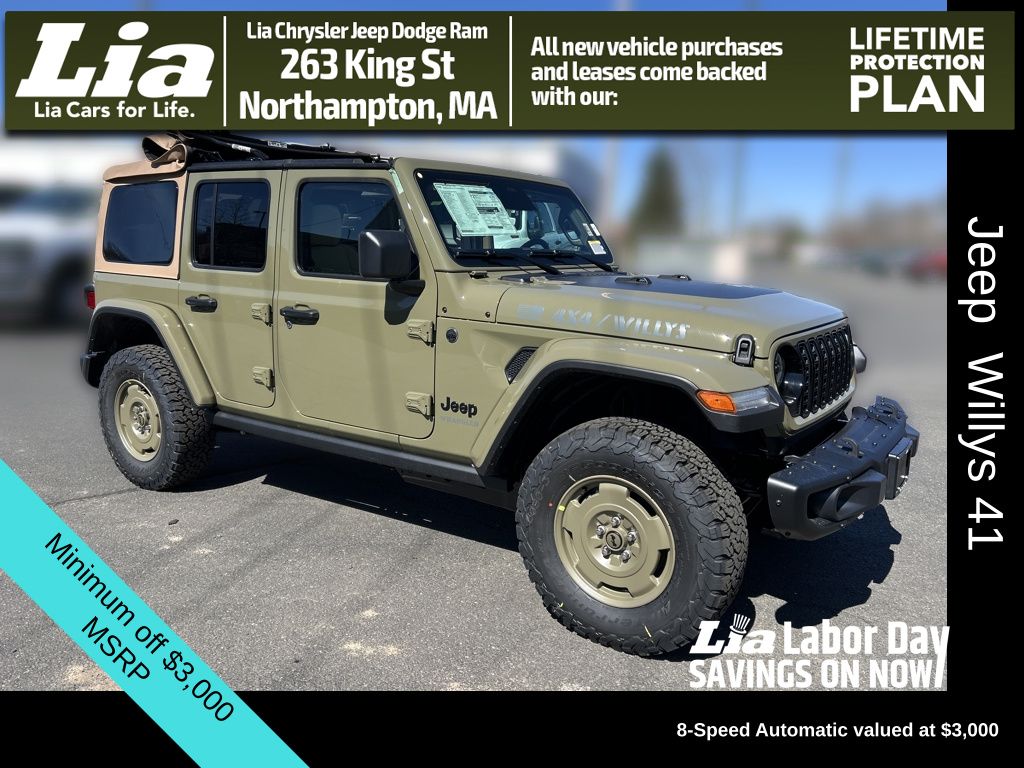 41 2026 Jeep Wrangler SUV / Crossover Four-Wheel Drive 8-Speed Automatic