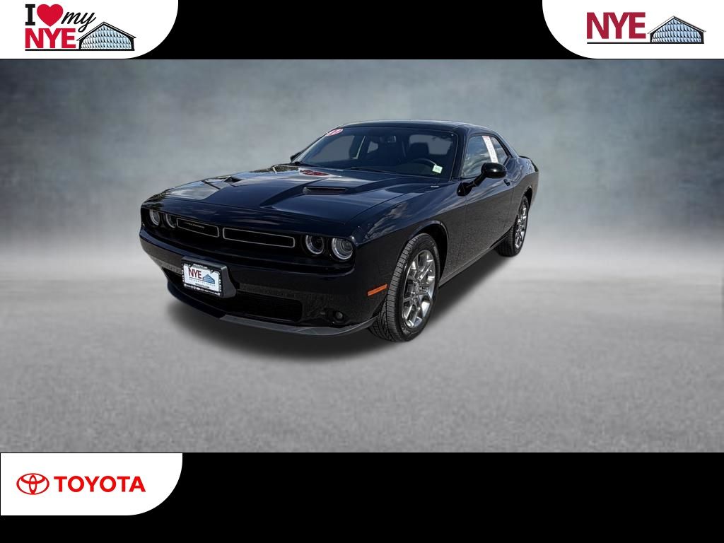 Pitch Black Clearcoat 2017 Dodge Challenger Coupe All-Wheel Drive 8-Speed Automatic