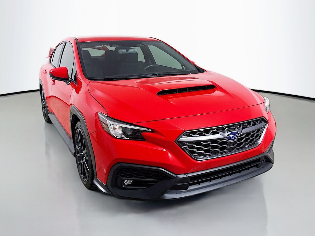 Ignition Red 2024 Subaru WRX Premium AWD Sedan All-Wheel Drive 6-Speed Manual