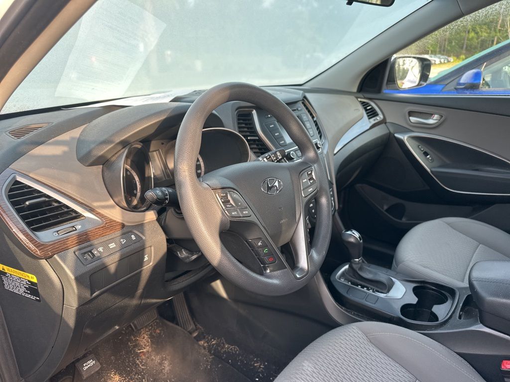 2017 Frost White Pearl Hyundai Santa Fe Sport 2.4 Base AWD SUV