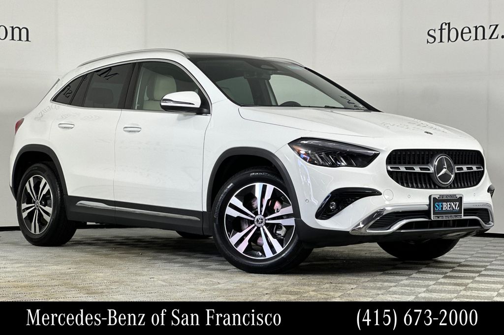 Polar White 2026 Mercedes-Benz GLA 250 FWD SUV / Crossover Front-Wheel Drive 8-Speed Dual Clutch