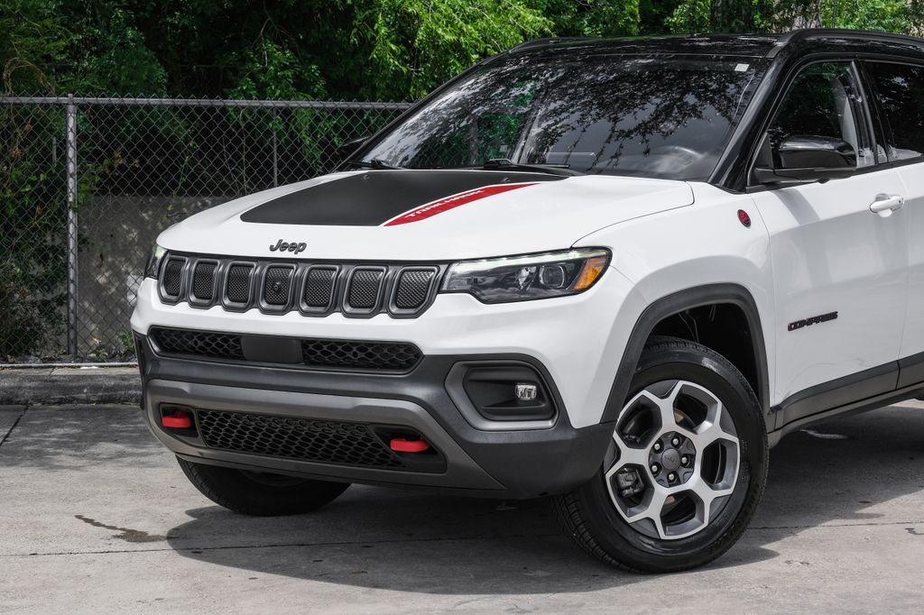 used 2022 Jeep Compass car, priced at $22,709