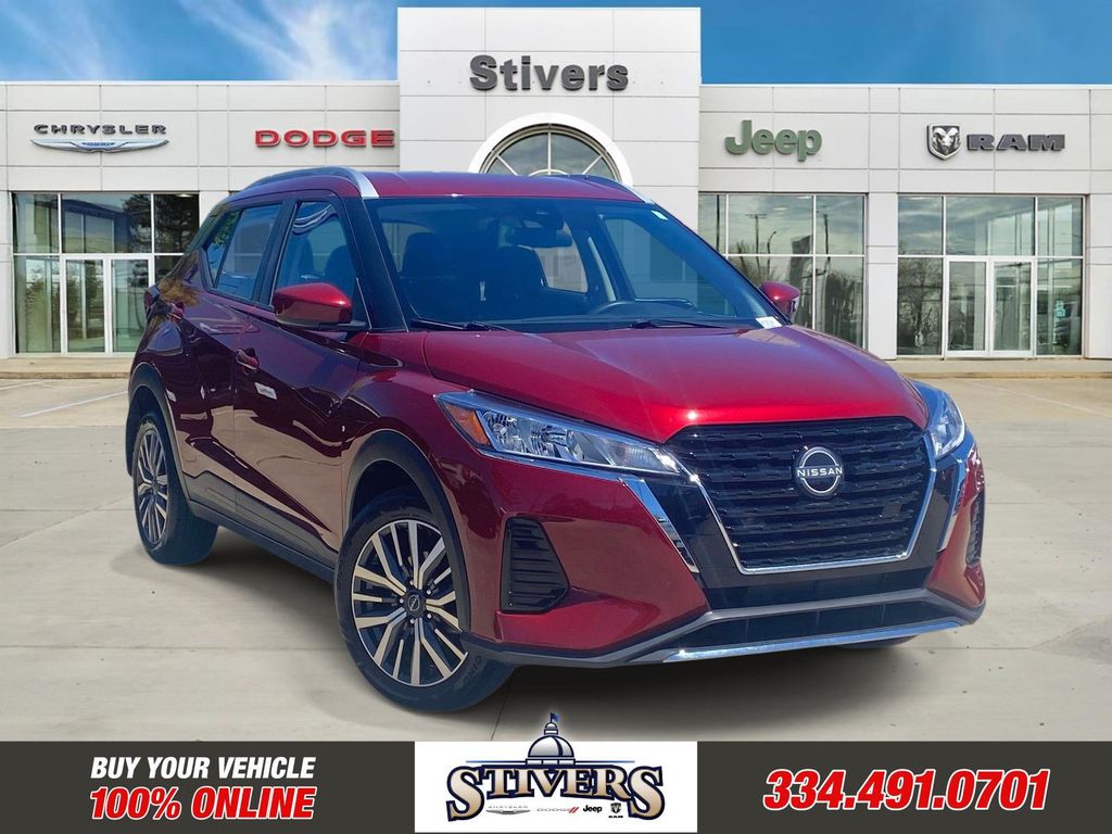 Red (Scarlet Ember Tintcoat) 2023 Nissan Kicks SUV / Crossover Front-Wheel Drive Continuously Variable Transmission