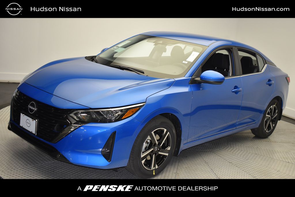 Electric Blue Metallic 2025 Nissan Sentra Sedan Front-Wheel Drive Continuously Variable Transmission