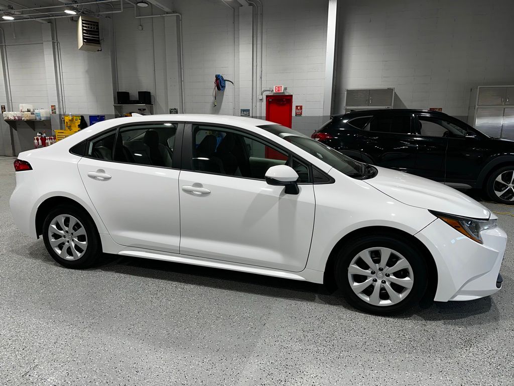 Ice 2024 Toyota Corolla LE FWD Sedan Front-Wheel Drive Continuously Variable Transmission