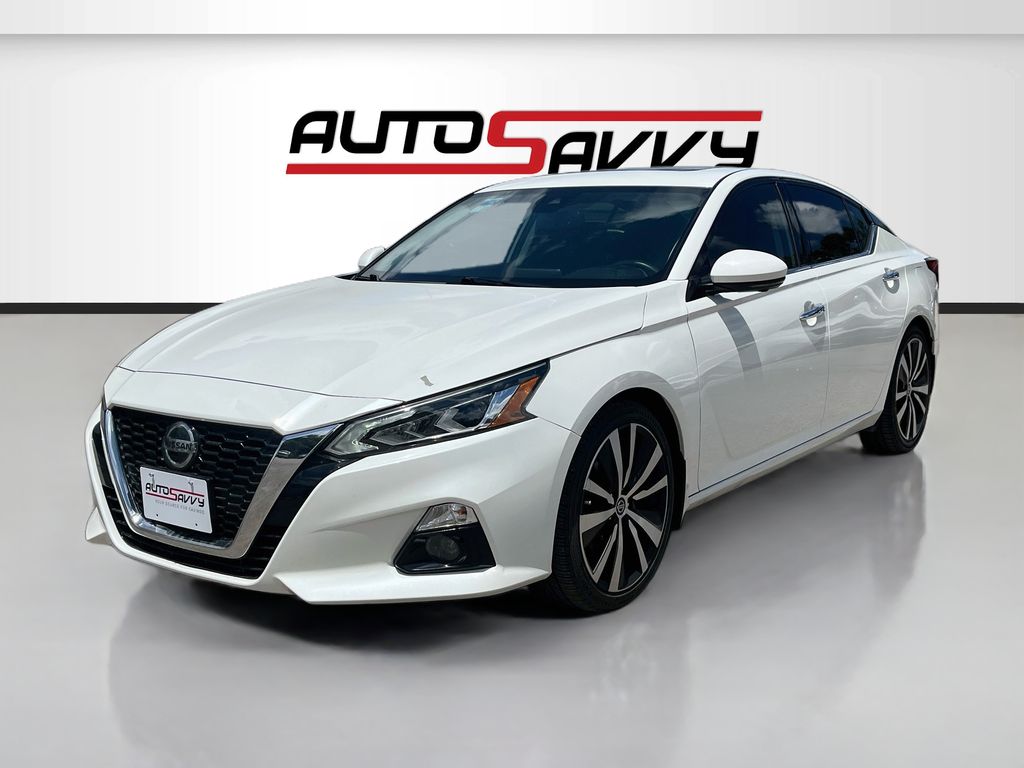 2020 Nissan Altima 2.5 Platinum White at Cook Ford