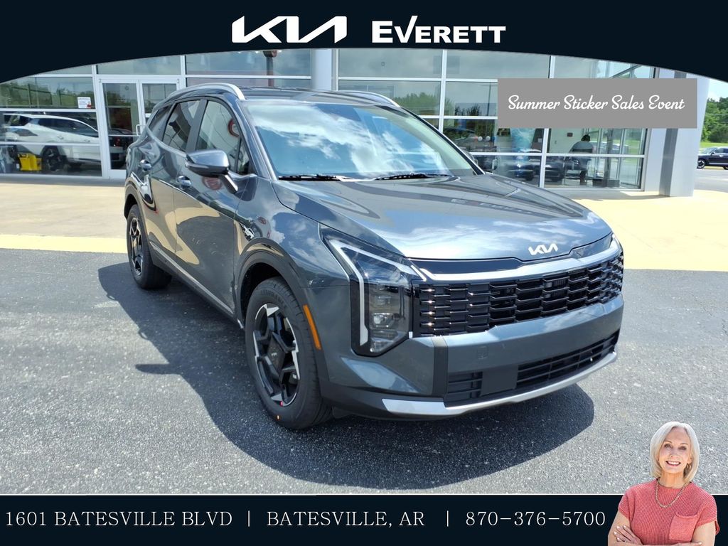 Gravity Gray 2026 Kia Sportage Hybrid SUV / Crossover All-Wheel Drive 6-Speed Automatic