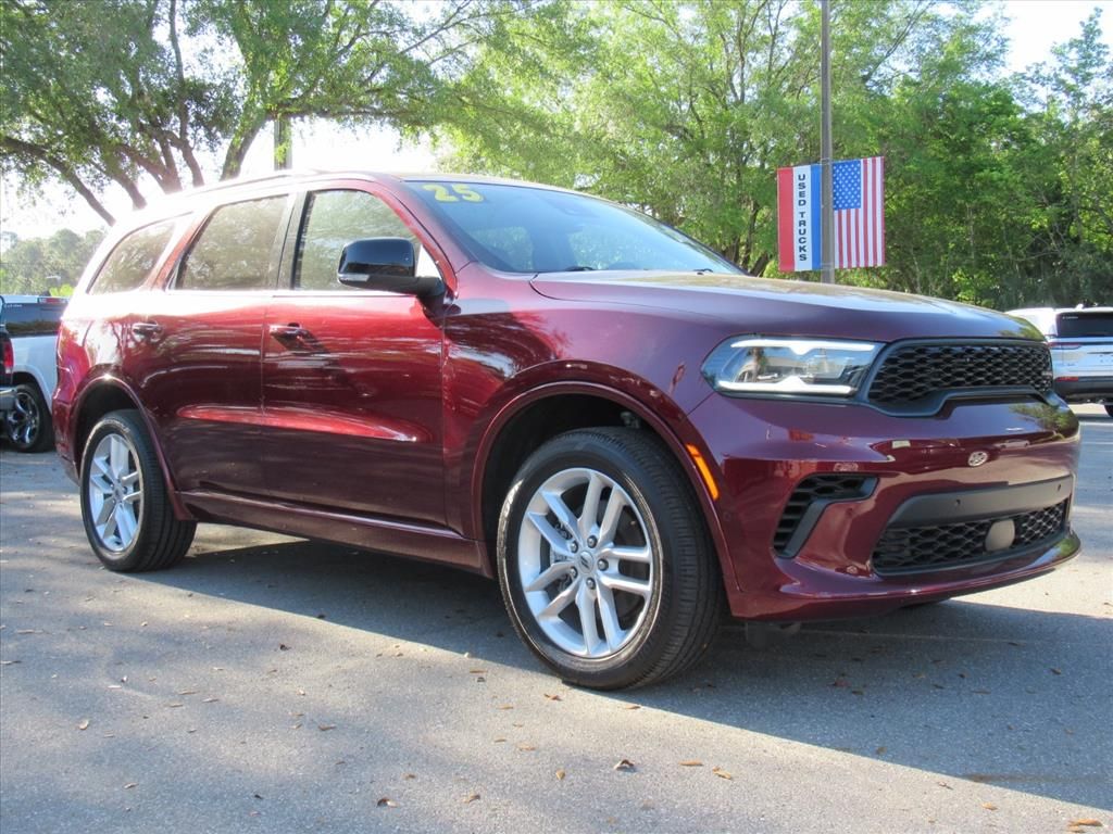 Octane Red Pearlcoat 2025 Dodge Durango GT Plus AWD SUV / Crossover All-Wheel Drive 8-Speed Automatic