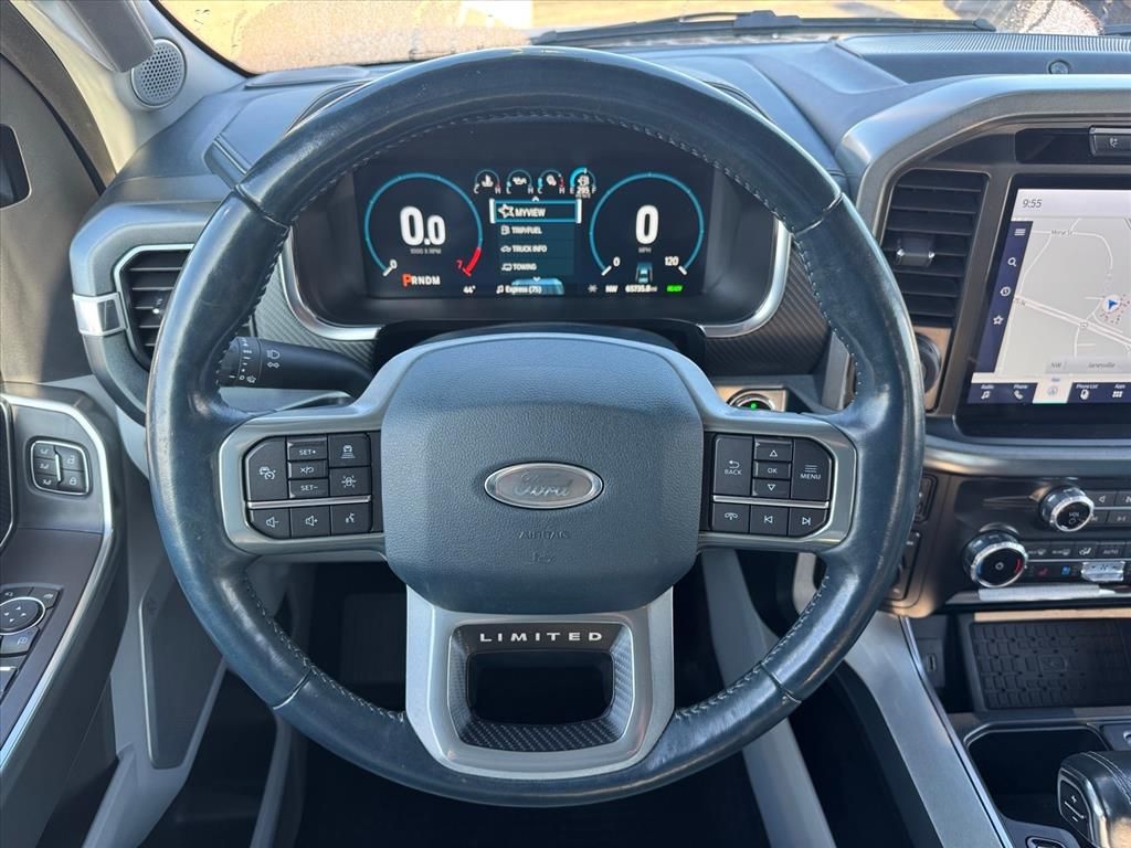 Certified Used 2023 Agate Black Metallic Ford Limited image 13