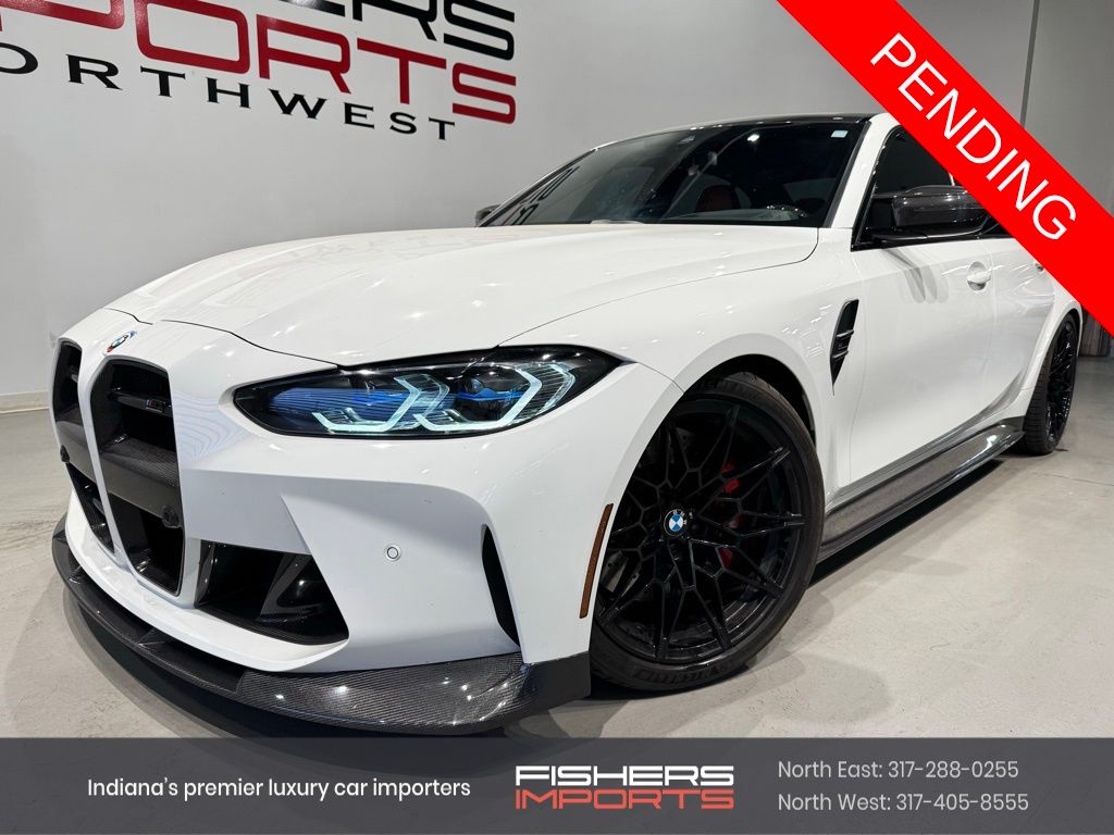 Alpine White 2022 BMW M3 Competition xDrive AWD Sedan All-Wheel Drive 8-Speed Automatic