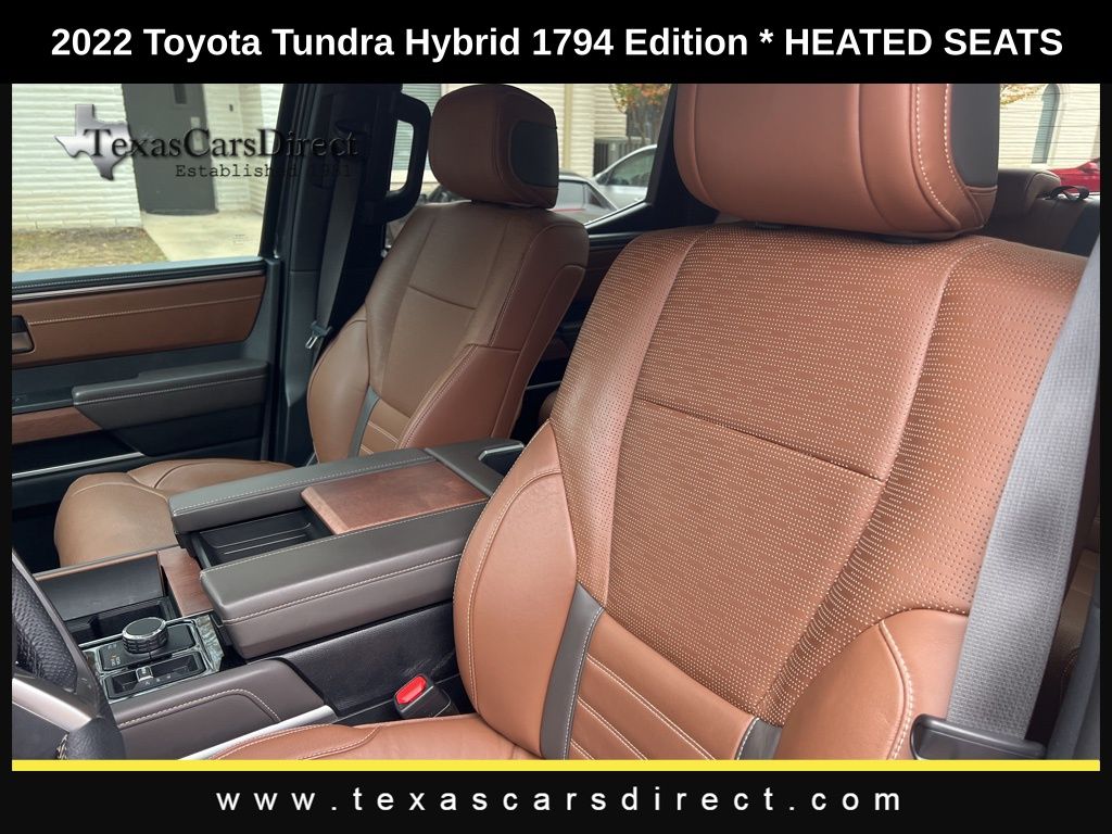 2022 Toyota Tundra Hybrid 1794 Edition 7