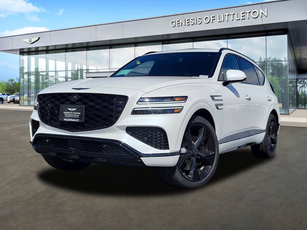 Uyuni White 2026 Genesis GV80 3.5T Prestige Black AWD SUV / Crossover All-Wheel Drive 8-Speed Automatic