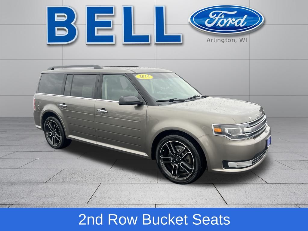 Mineral Gray Metallic 2014 Ford Flex Limited AWD SUV / Crossover All-Wheel Drive 6-Speed Automatic