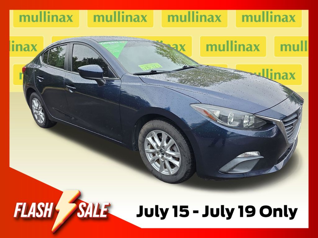 Deep Crystal Blue Mica 2016 Mazda MAZDA3 Sedan Front-Wheel Drive 6-Speed Automatic