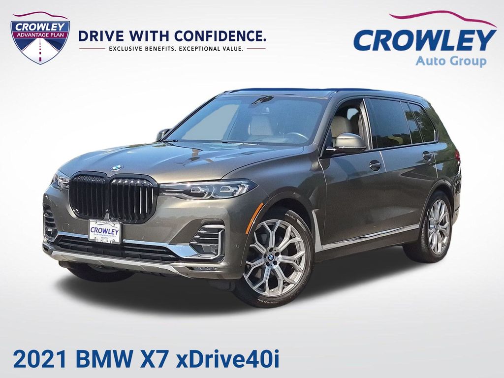  2021 BMW X7 xDrive40i AWD   
