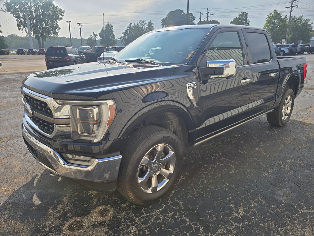 Black 2023 Ford F-150 Pickup Truck Four-Wheel Drive Automatic