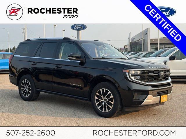 Black Metallic 2025 Ford Expedition SUV / Crossover Four-Wheel Drive Automatic