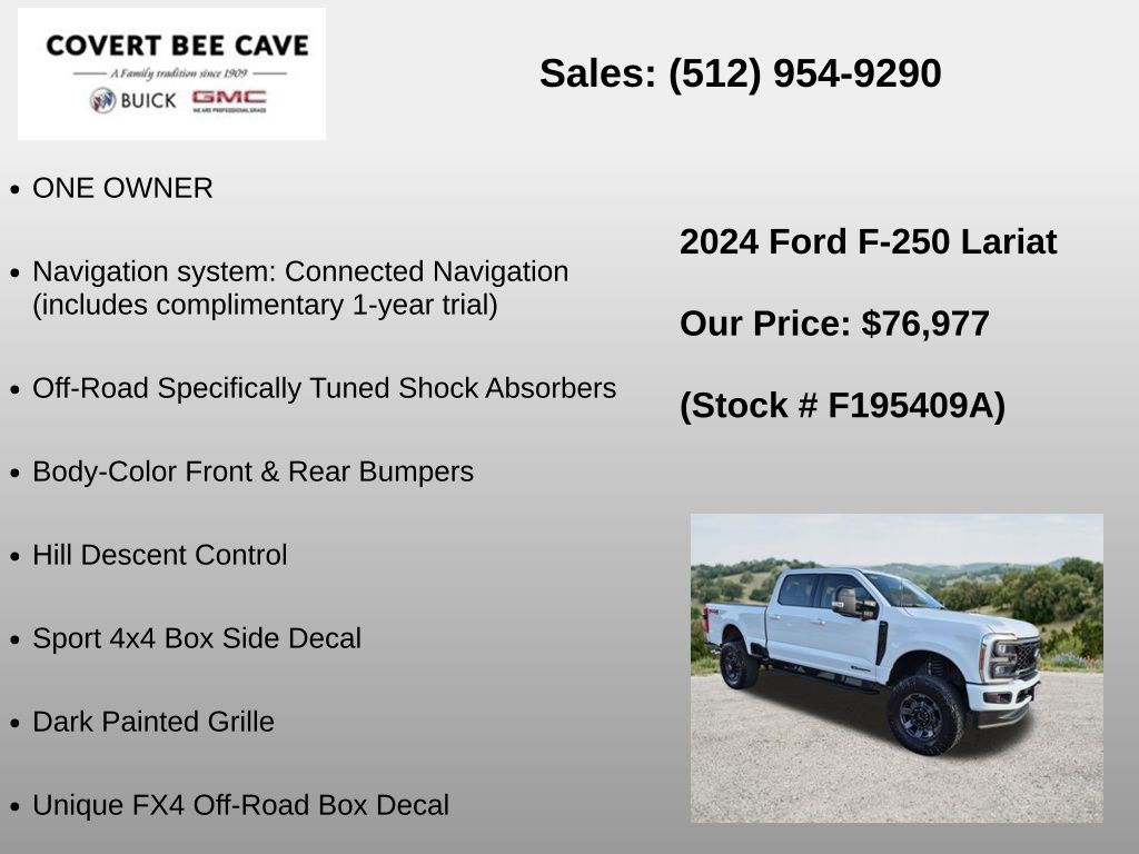 Used Car 2024 Ford F-250sd  Lariat For Sale Under $80,000 In Austin, Texas
