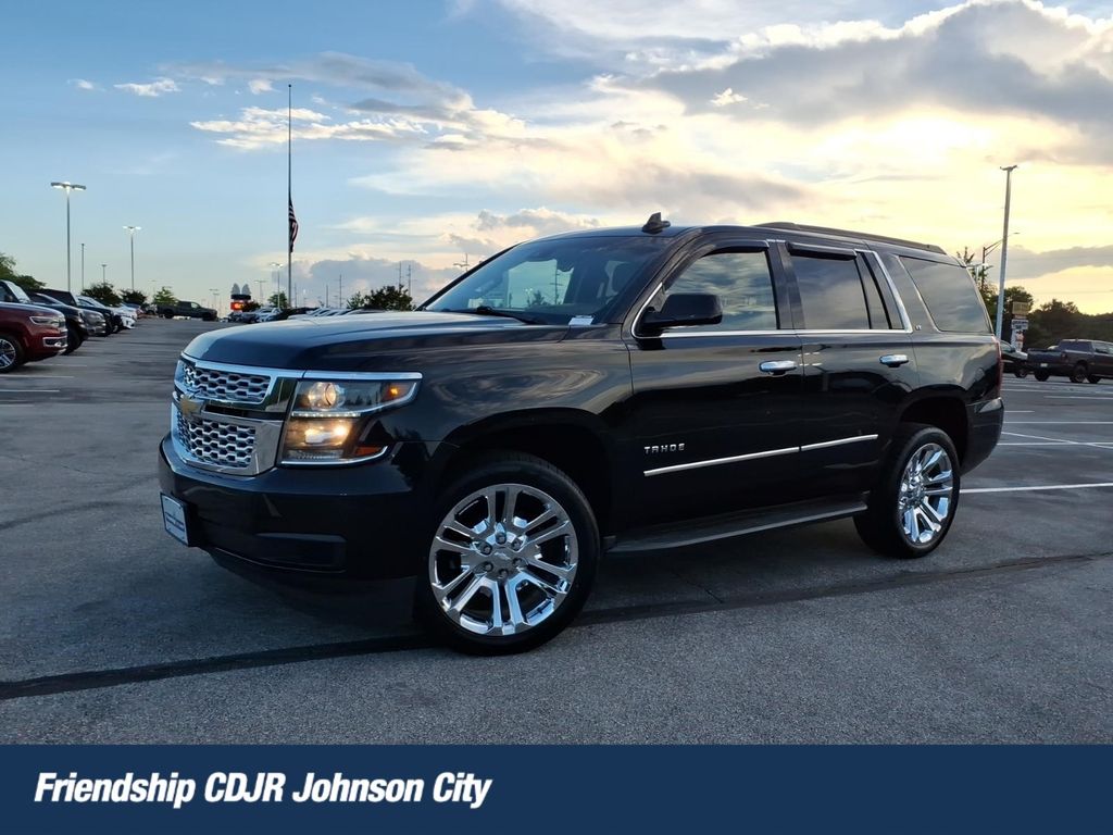 Black 2019 Chevrolet Tahoe LT 4WD SUV / Crossover Four-Wheel Drive 6-Speed Automatic Overdrive