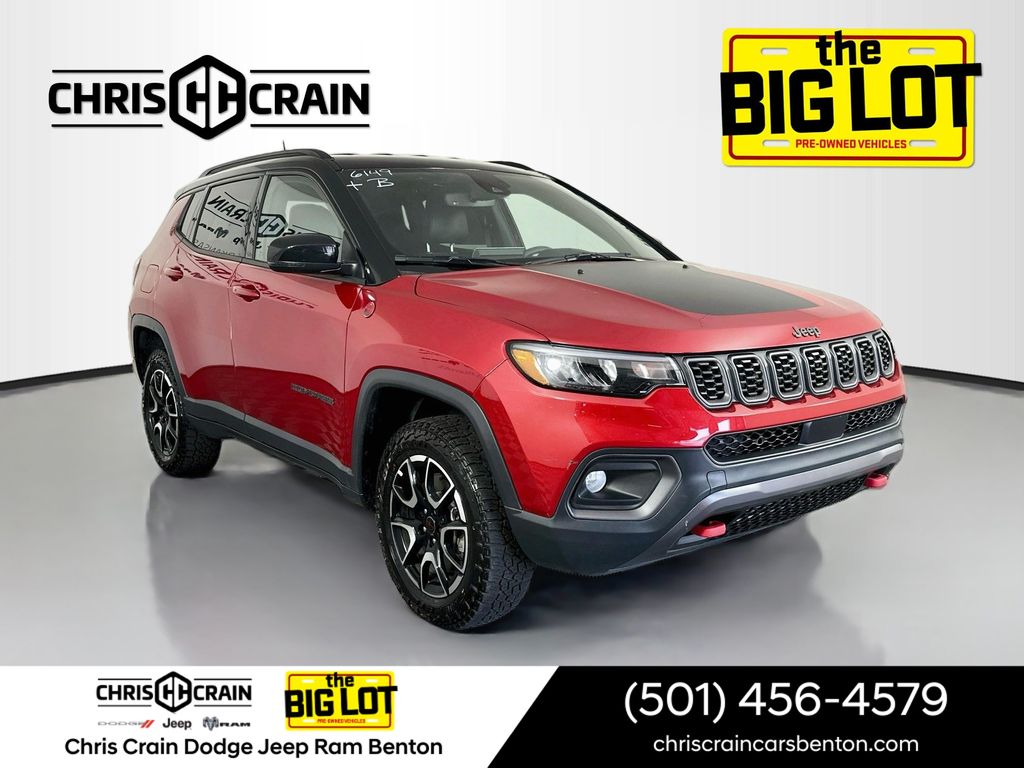 Red 2026 Jeep Compass SUV / Crossover Four-Wheel Drive 8-Speed Automatic