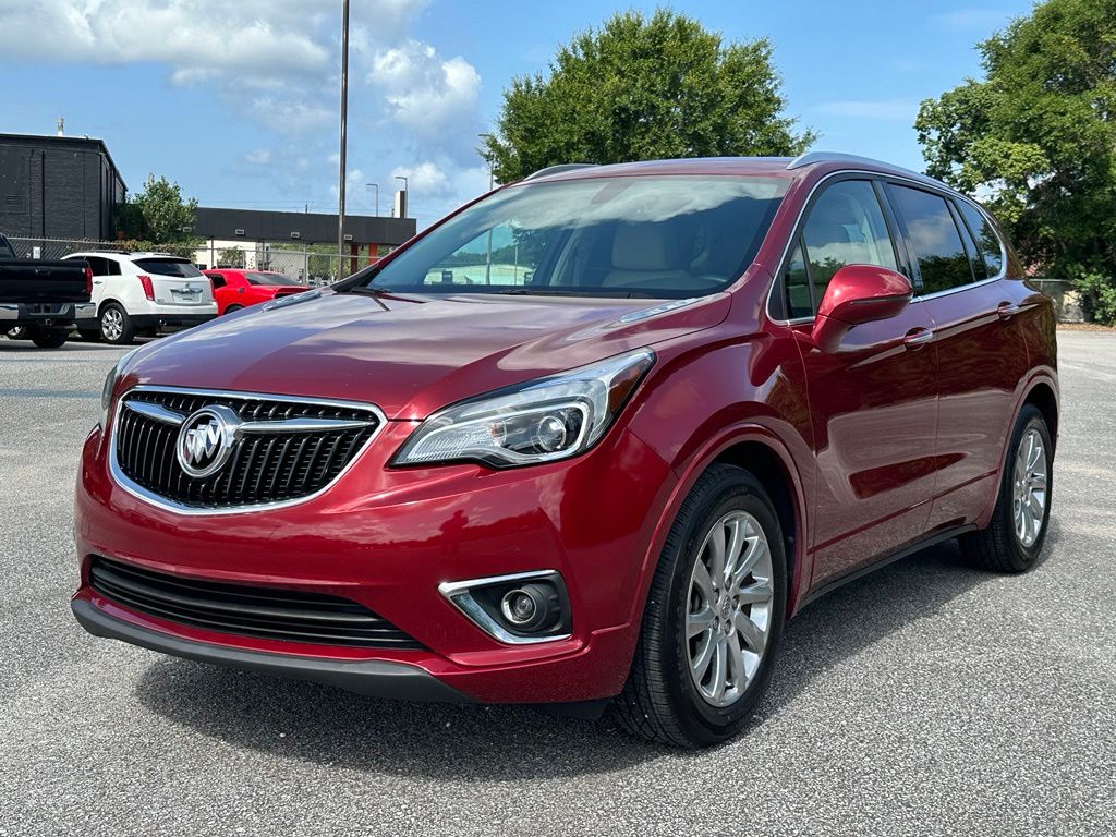 Chili Red Metallic 2019 Buick Envision SUV / Crossover Front-Wheel Drive 6-Speed Automatic