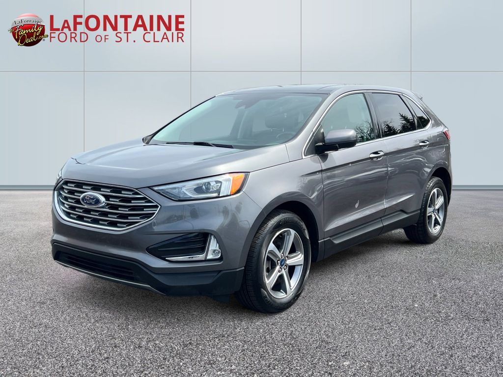 Gray Metallic 2022 Ford Edge SUV / Crossover All-Wheel Drive 8-Speed Automatic