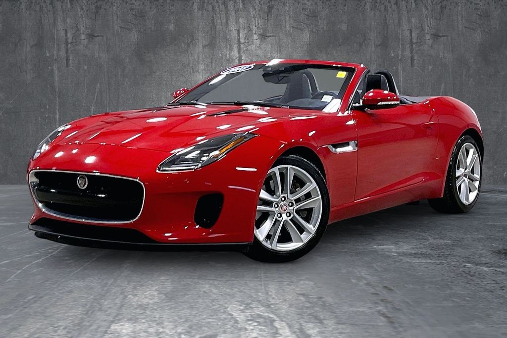 Caldera Red 2018 Jaguar F-TYPE 296HP Convertible RWD Convertible Rear-Wheel Drive 8-Speed Automatic