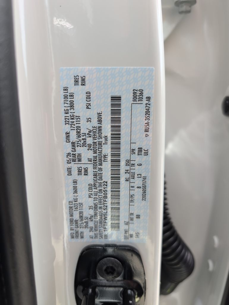 New 2026 White Ford Lariat image 36