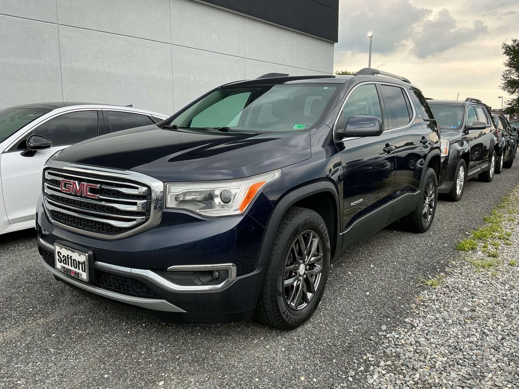 Dark Sapphire Blue 2017 GMC Acadia SUV / Crossover Front-Wheel Drive 6-Speed Automatic
