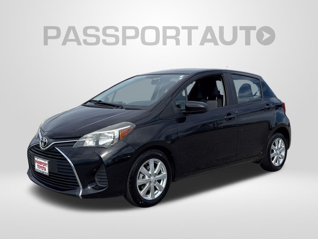 Black Sand Pearl 2015 Toyota Yaris LE Hatchback Front-Wheel Drive Automatic