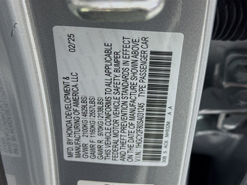 Used Car 2025 Honda Accord Hybrid  Touring For Sale Under $35,000 In Austin, Texas